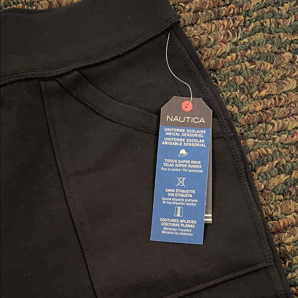 Nautica Kids Navy Blue Shorts - Picture 2 of 3